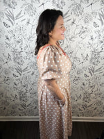 Dot and Dash Midi Dress