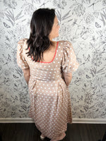 Dot and Dash Midi Dress