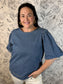 Indigo Dot Blouse