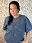 Indigo Dot Blouse