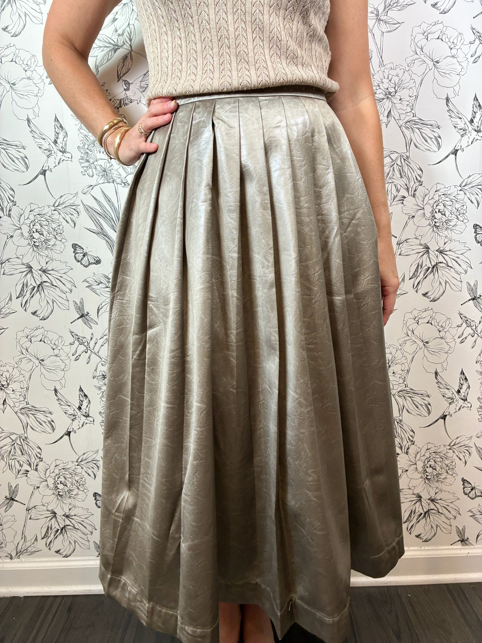 Ashwood Pleated Midi - Best & Co. Boutique
