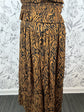 Roam Free Tiger Print Midi Skirt