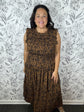 Roam Free Tiger Print Midi Skirt