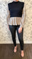 The Cree Metallic top - Best & Co. Boutique