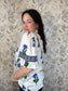 Blue Bloom Blouse