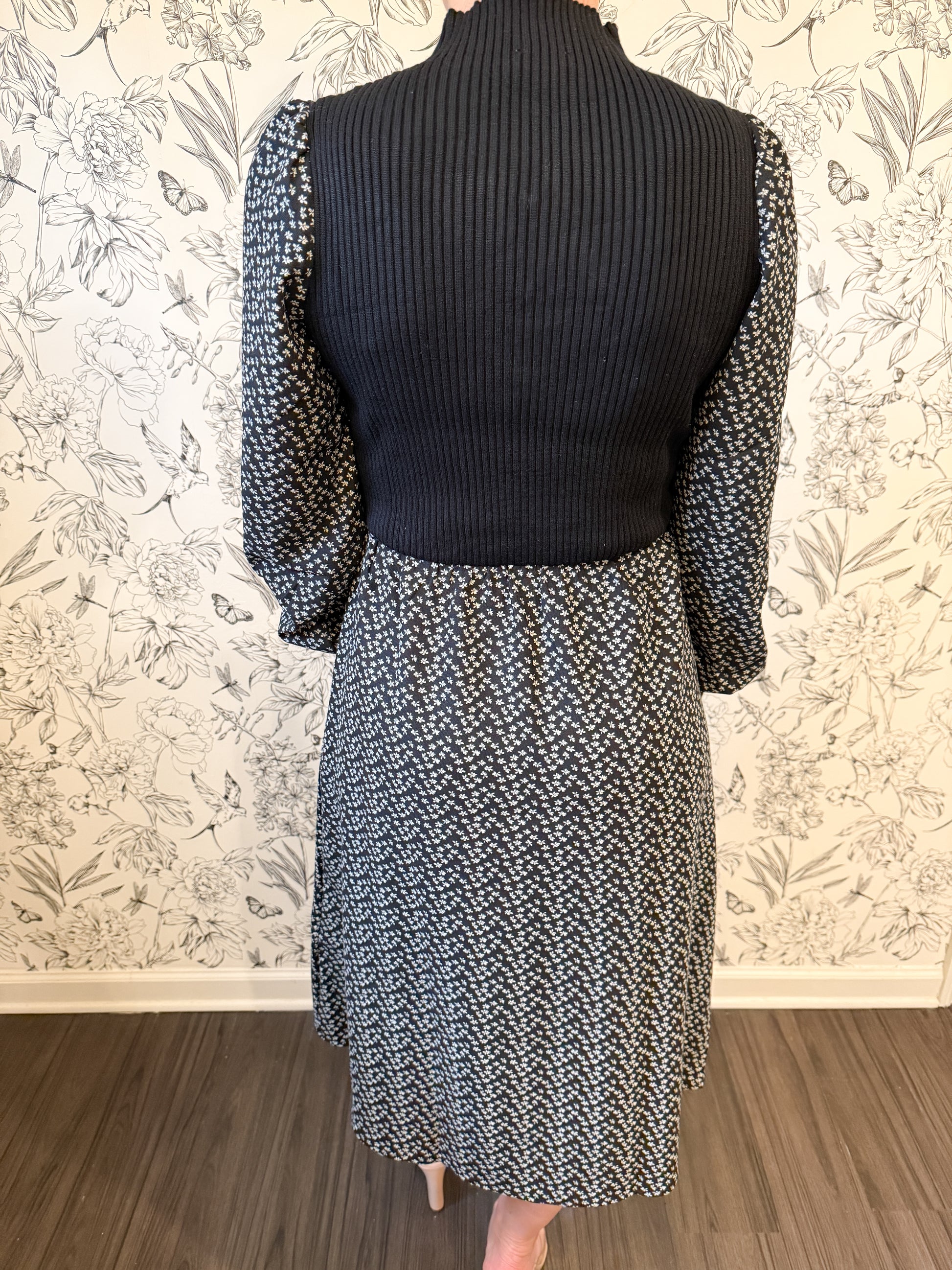 The Leanne Floral Midi - Best & Co. Boutique