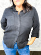 The Mercer Tencel Button Up | Black