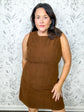 Nutmeg Corduroy Shift Dress