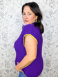 Game Time Knit | Purple & Gold