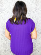 Game Time Knit | Purple & Gold