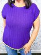 Game Time Knit | Purple & Gold