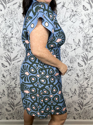 Soft Focus Pleated Dress
