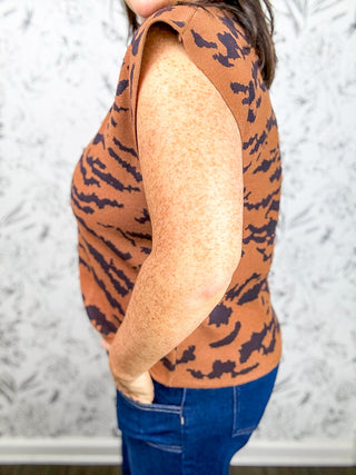 Tiger Trail Mock Neck