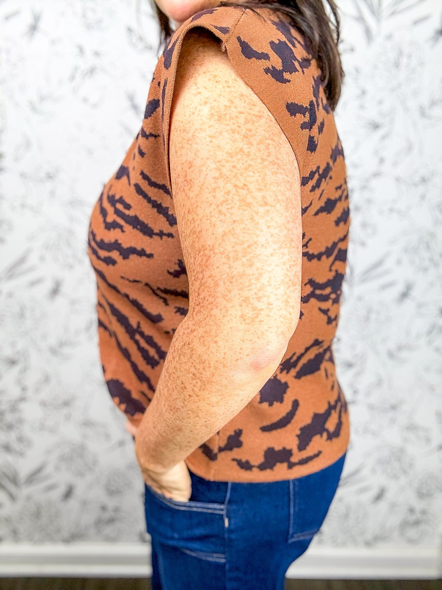 Tiger Trail Mock Neck