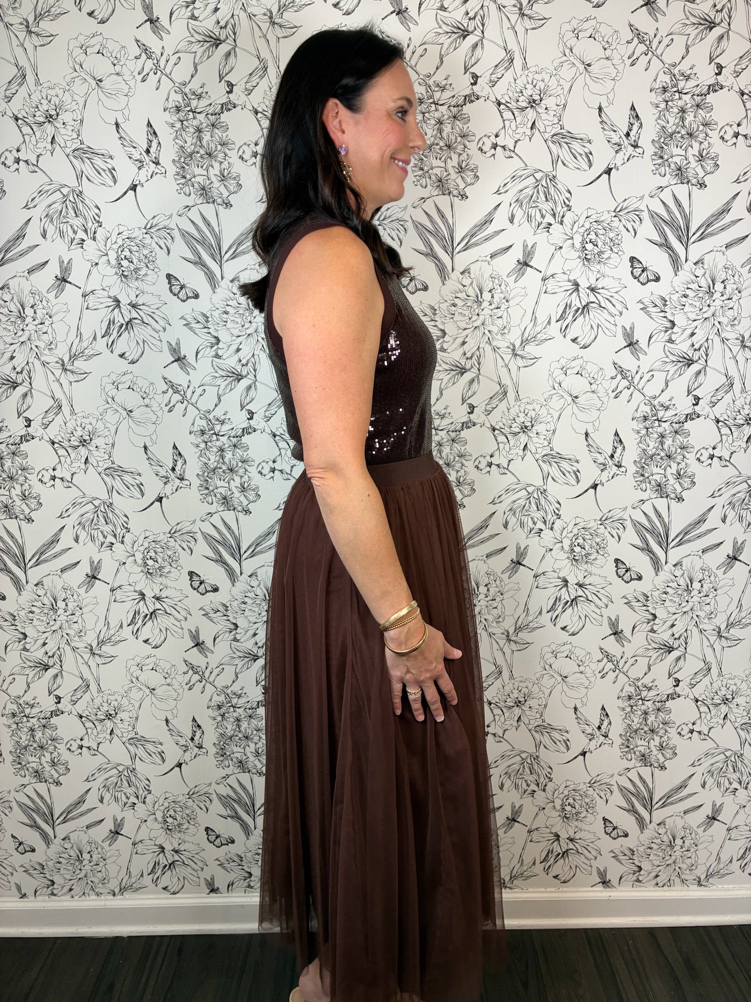 Brown Sugar Tulle Skirt - Best & Co. Boutique