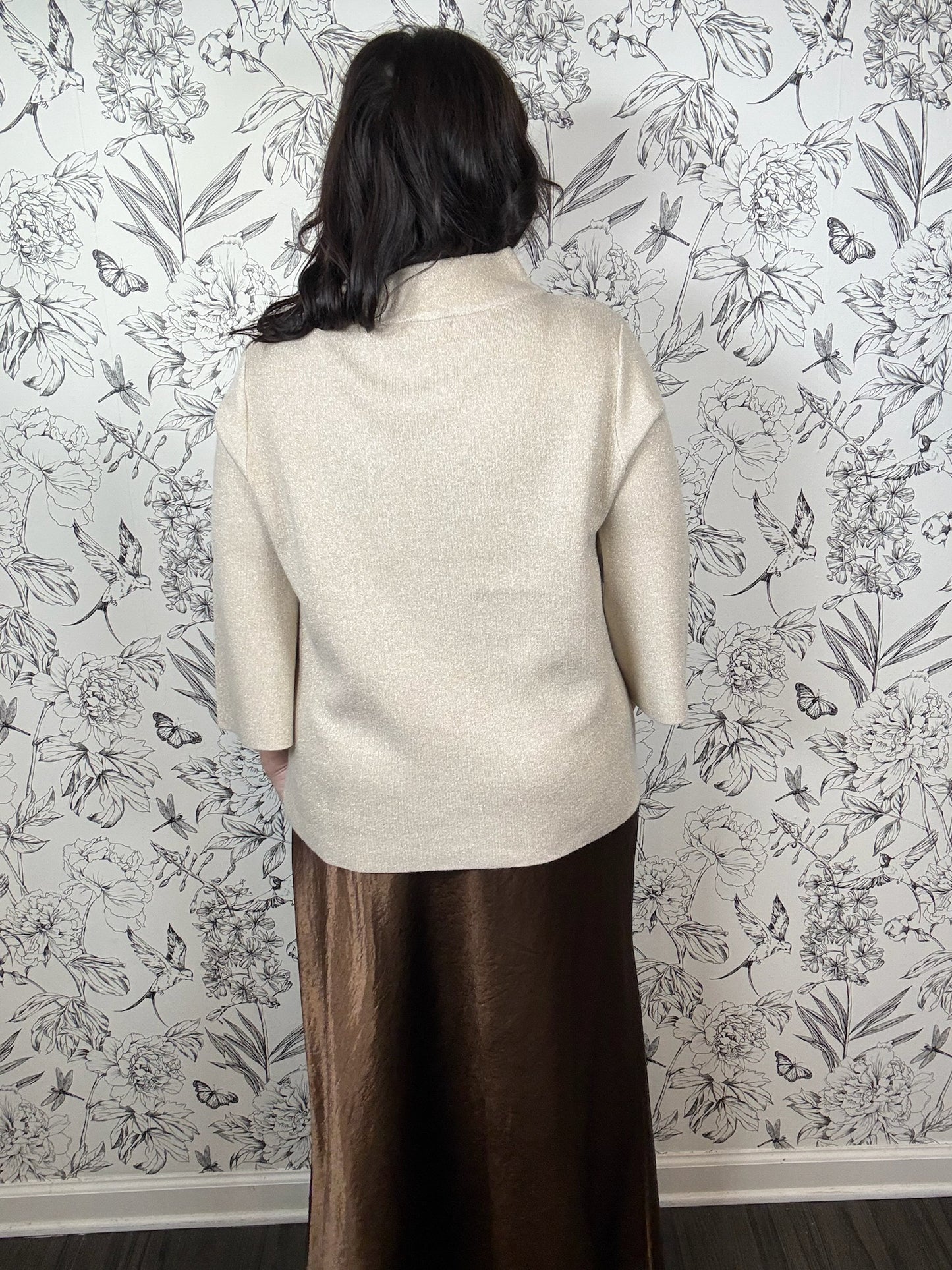 Moonlight Muse Satin Midi Skirt - Best & Co. Boutique