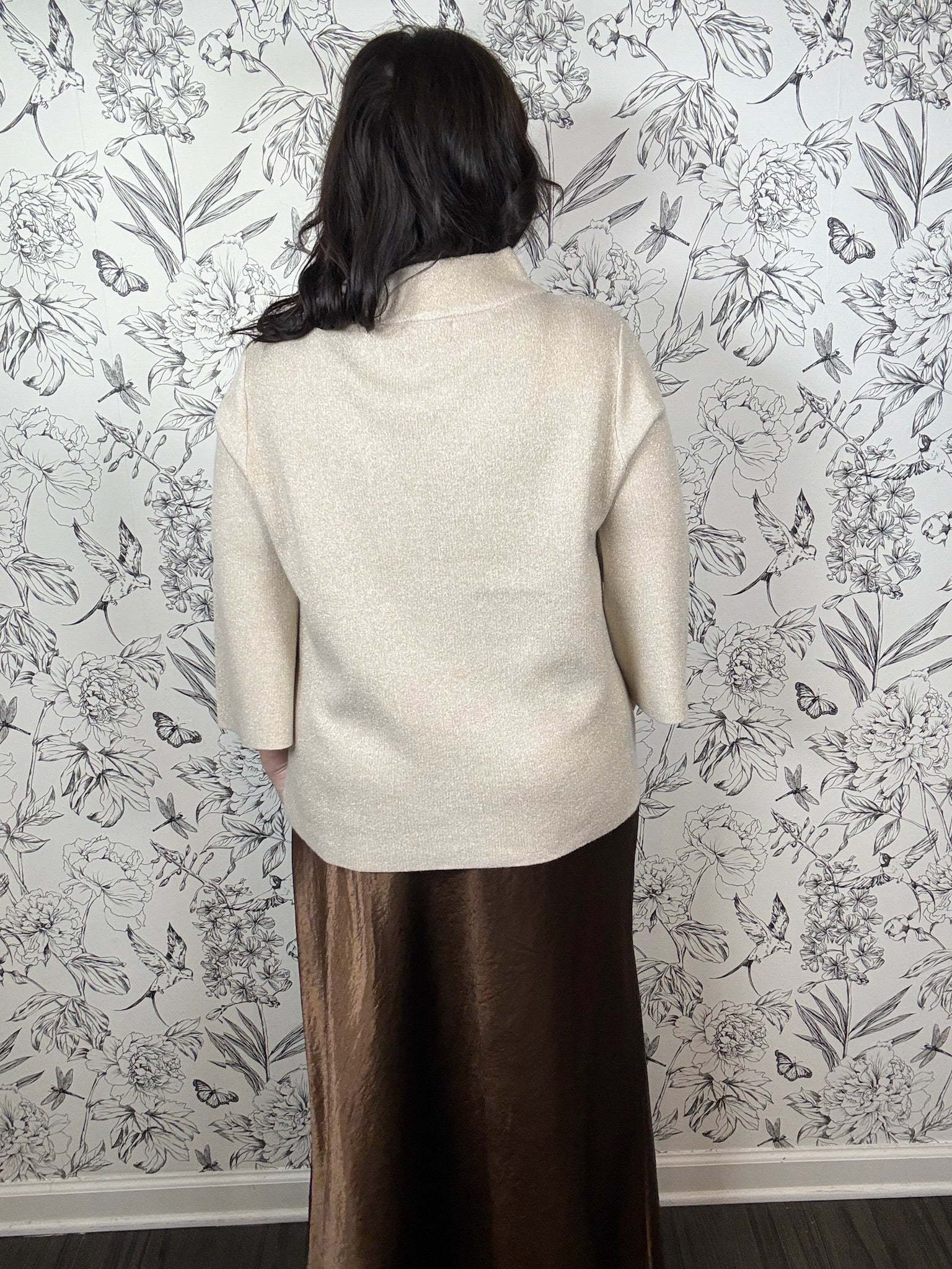 Moonlight Muse Satin Midi Skirt - Best & Co. Boutique