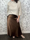 Moonlight Muse Satin Midi Skirt - Best & Co. Boutique