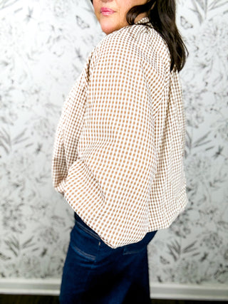 Oak & Ivy Gingham Jacket