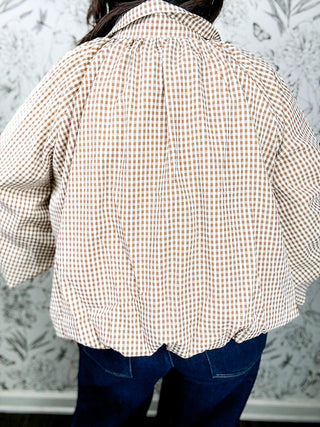 Oak & Ivy Gingham Jacket