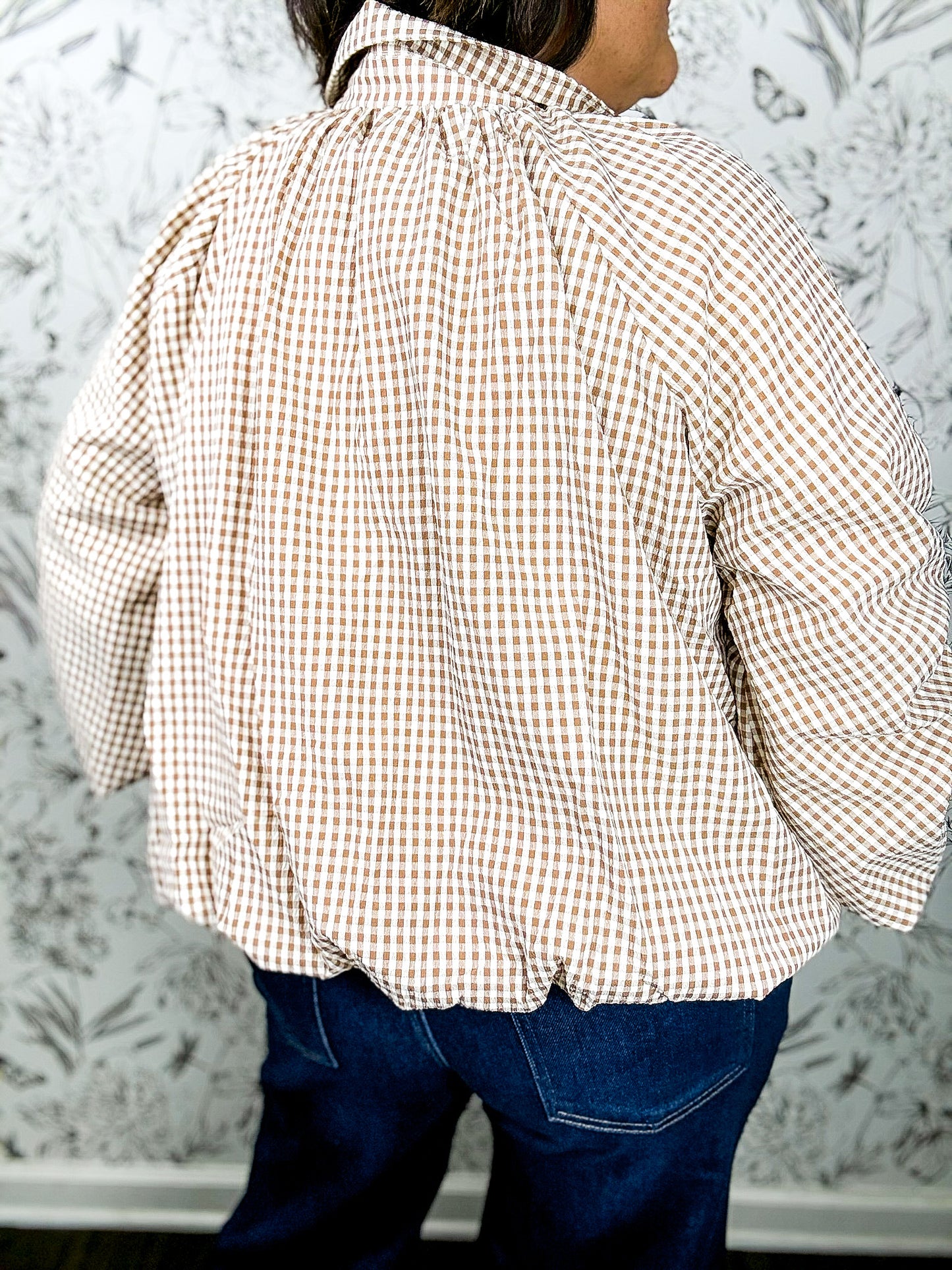 Oak & Ivy Gingham Jacket