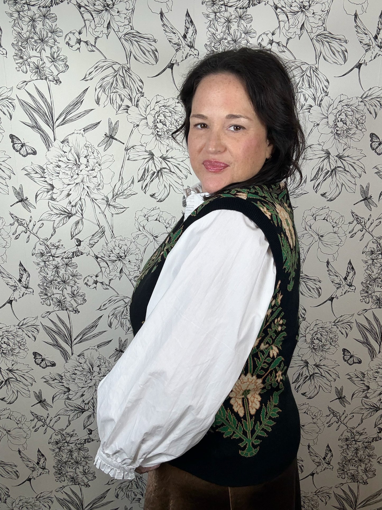 Layered in Bloom Vest