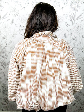 Oak & Ivy Gingham Jacket