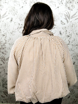 Oak & Ivy Gingham Jacket