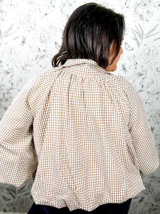 Oak & Ivy Gingham Jacket