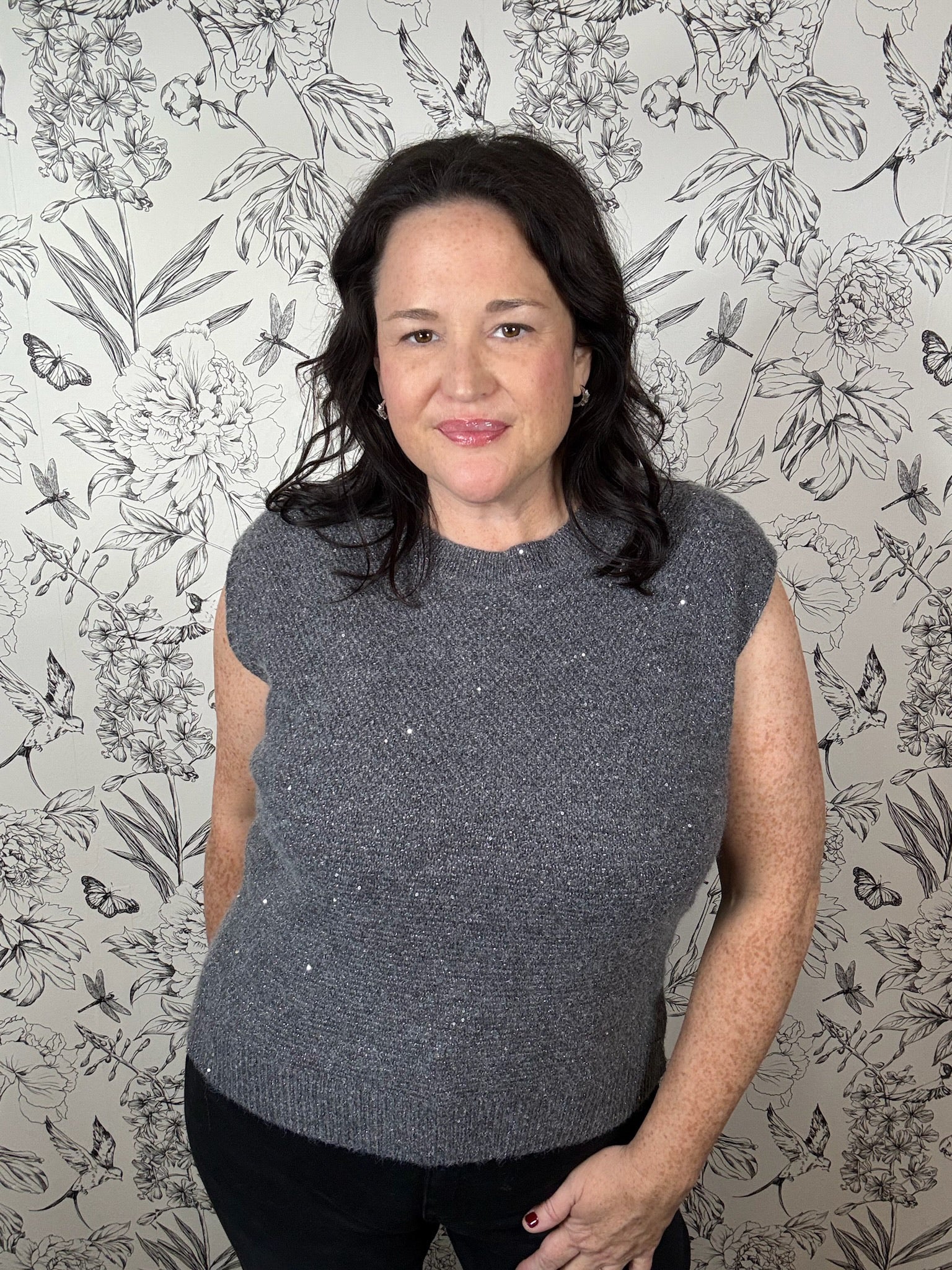 Celestial Shine Sequin Sweater - Best & Co. Boutique