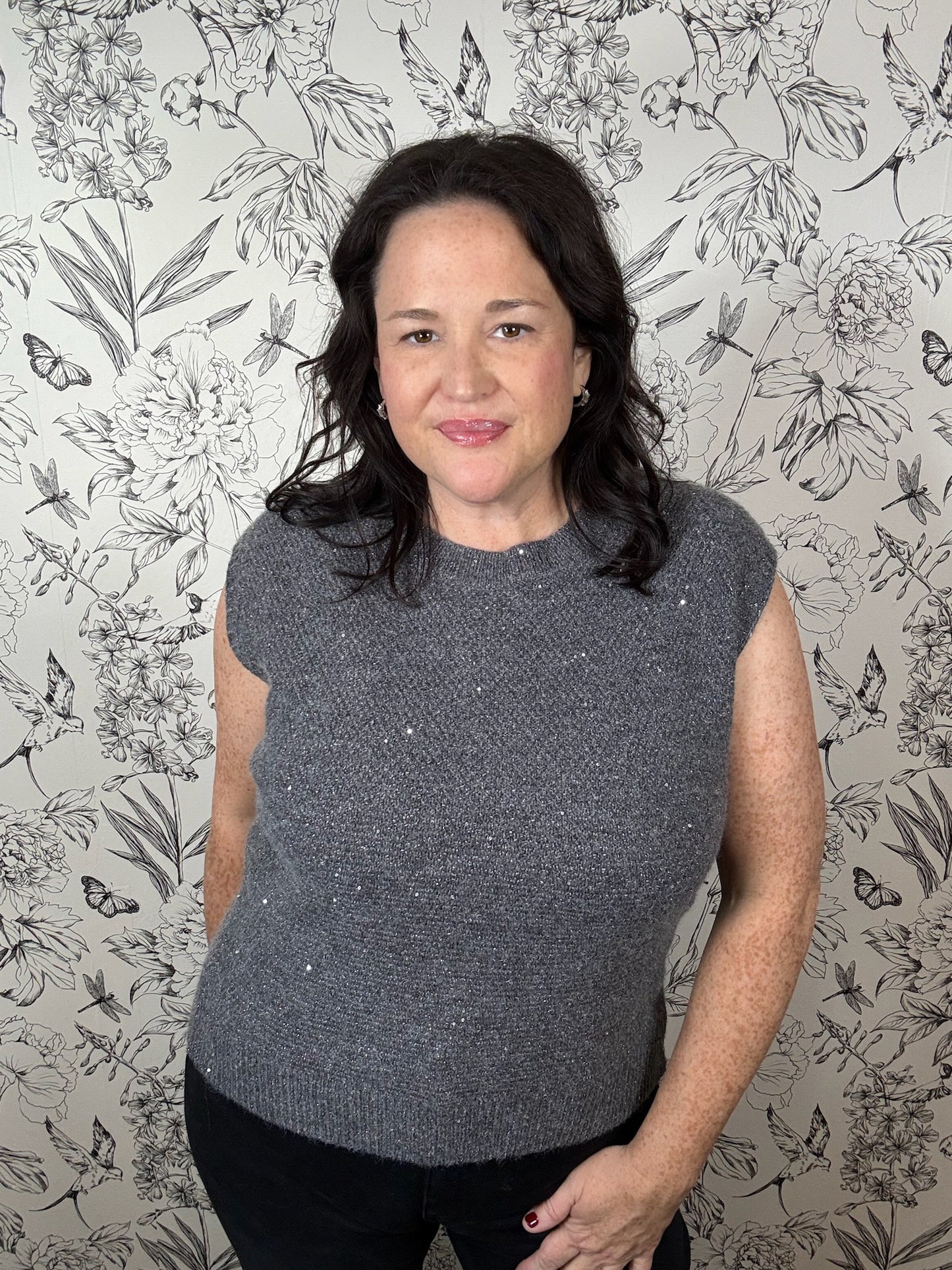 Celestial Shine Sequin Sweater