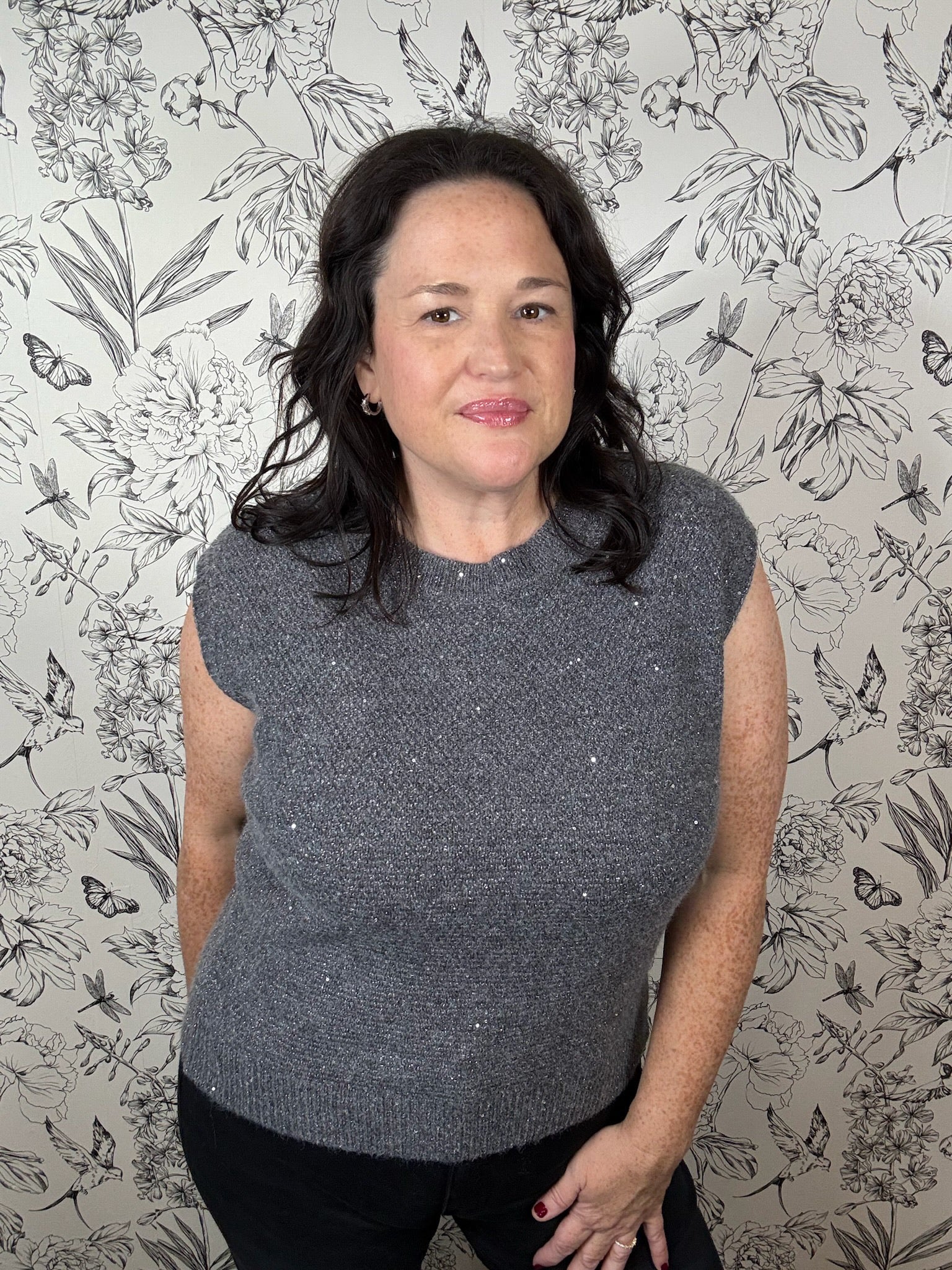 Celestial Shine Sequin Sweater - Best & Co. Boutique