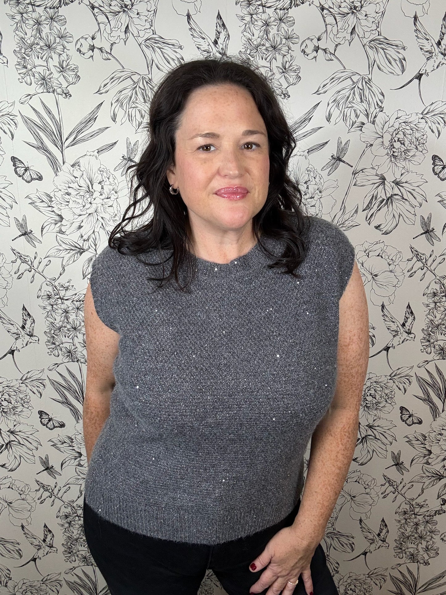 Celestial Shine Sequin Sweater