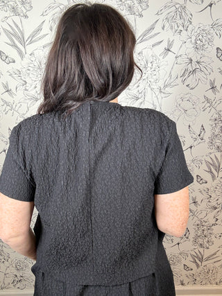 Noir Soiree Top - Best & Co. Boutique