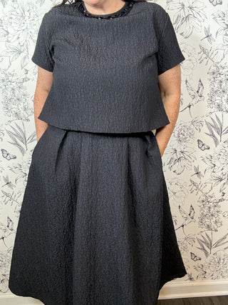 Noir Soiree Top - Best & Co. Boutique