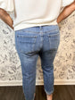 Amy Crop Straight Leg Jeans | Light Wash