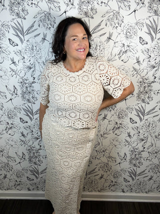 Raquel Lace Skirt