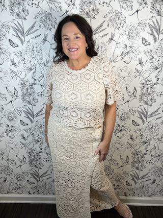 Raquel Lace Skirt