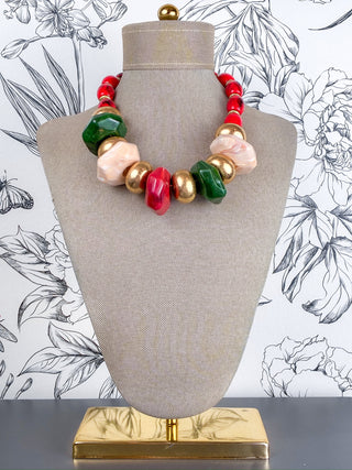 Bold Color Statement Necklace
