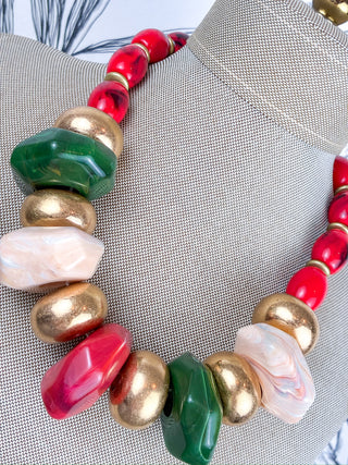 Bold Color Statement Necklace