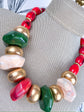 Bold Color Statement Necklace