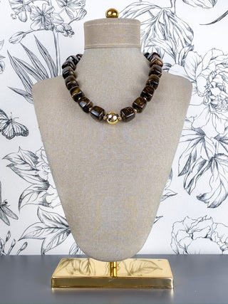 Lumi Statement Necklace | Dark