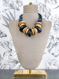 Monaco Marble Necklace | Black