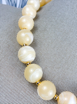 Candy Bead Necklace | Buttercream
