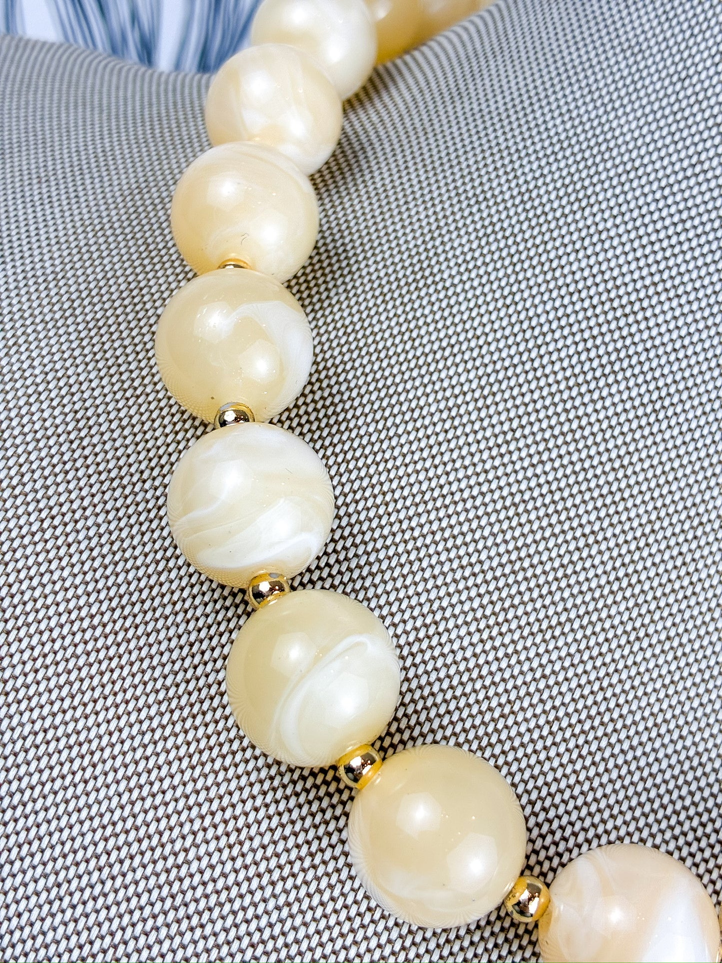 Candy Bead Necklace | Buttercream
