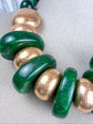 Milan Emerald & Gold Necklace