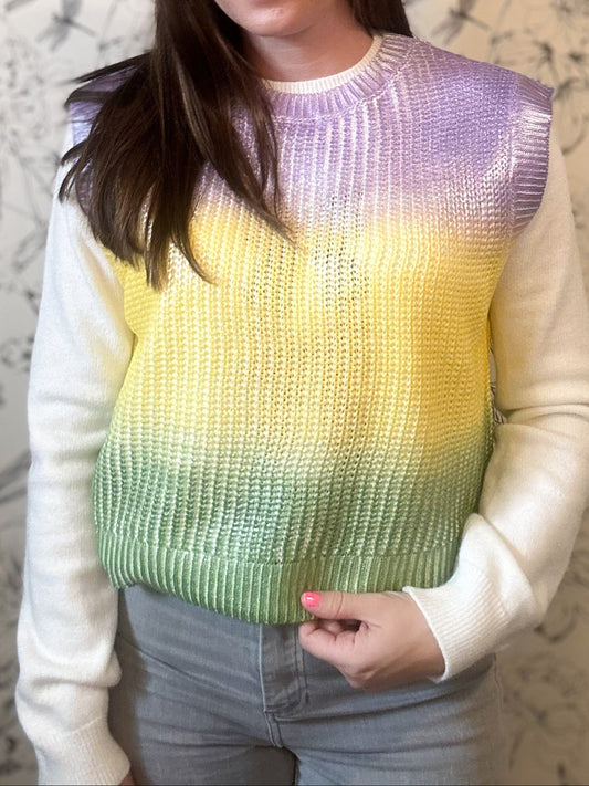 The Bacchus Metallic Sweater - Best & Co. Boutique