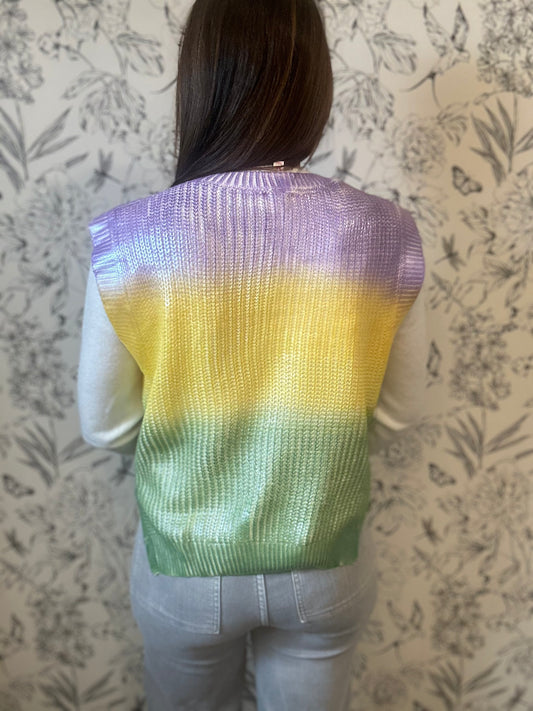 The Bacchus Metallic Sweater - Best & Co. Boutique