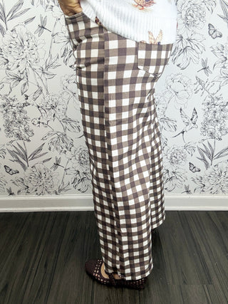 Front Porch Gingham Pants