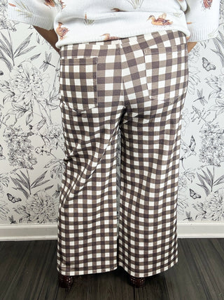 Front Porch Gingham Pants